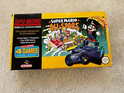 £149.99 • Buy Super Mario All Stars - Super Nintendo SNES Console - Boxed