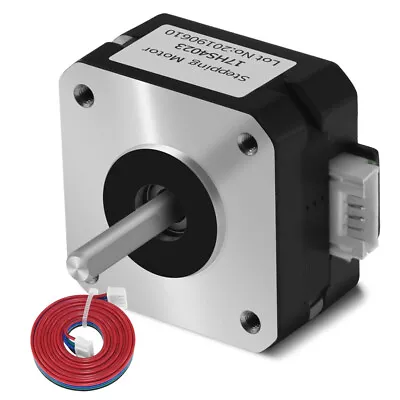 Nema 17 Stepper Motor Bipolar (17HS4023) 1.8 Degree 4.1V 1A 13Ncm (18.4oz.in) • £17.99