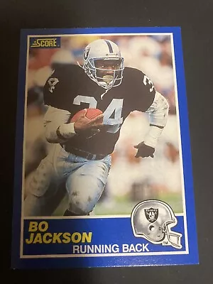 1989 Score - #2 Bo Jackson • $4