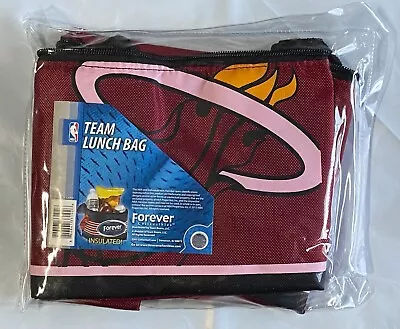 Miami Heat Soft Side Insulated Lunch Bag NEW - FREE U.S.A. Shipping • $13.95