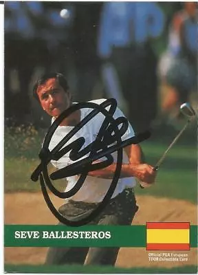 £196.79 • Buy Seve Ballesteros Signed Autographed PRO SET Trading Card JSA Authenticated D1816
