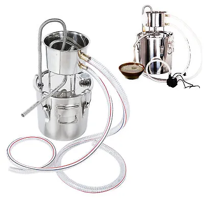 22L Water Distiller Stainless Steel DIY Home Wine Making Brewing Kit • $347.74