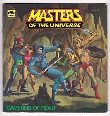 Masters Of The Universe Caverns Of Fear Golden Book 1983 Lower Grade Condition • $10