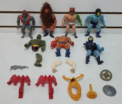 Mattel Masters Of The Universe (MOTU) Damaged Figures & Parts Lot *Read* • $44.99