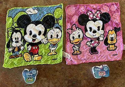 Disney Mickey Mouse Lot Of 2 Magic Towels 11.5  Square Expands In Warm Water New • $9.99