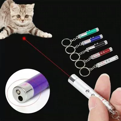 Laser Pointer Red Dot Light Beam Toy Teaser Pen Flash Pet Cat Dog Presentation  • $3.98