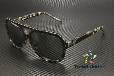 MICHAEL KORS MK2202 39423F Black Grey Tortoise Grey Solid 57 Mm Men's Sunglasses • $86.99