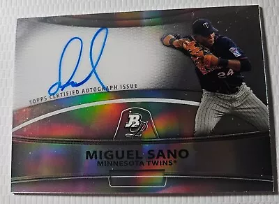 2010 Bowman Platinum Report Miguel Sano Auto #BPA-MS Twins/Angels • $4.50