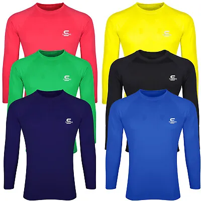 £9.99 • Buy SAWANS® Base Layer Top Body Armour Compression Under Shirts Skins Gym Fit Sports