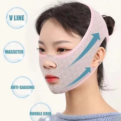 3 PCS Beauty Face Sculpting Sleep MaskV Line Lifting Mask Facial Slimming Strap • $23.97