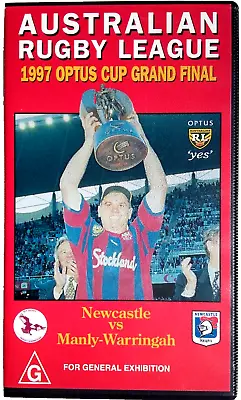 1997 NRL Grand Final Knight's Vs Manly Rugby League ARL Optus Cup VHS Tape • $17.90