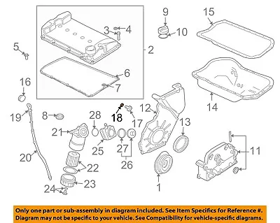 VW VOLKSWAGEN OEM 02-04 Jetta Engine Parts-Drain Plug Washer N0138492 • $1.28