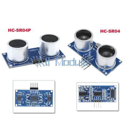 Ultrasonic Module HC-SR04 HC-SR04P Distance Measuring Sonar Sensor For Arduino • £1.19