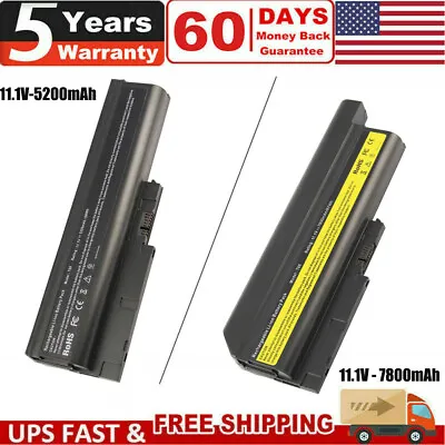 9Cell Battery For IBM Lenovo Thinkpad T60 T60p T61 R60 R61 R61e R500 T500 SL500 • $23.99