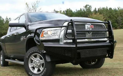 Fab Fours For 06-09 Dodge Ram Black Steel Front Full Guard Bumper - DR06-S1160-1 • $1729.99