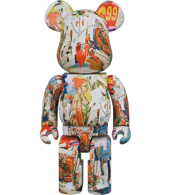 BE@RBRICK X Medicom Toy 400% #4 / Andy Warhol & Jean-Michel Basquiat One Size • $120