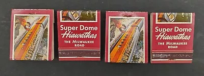 The Milwaukee Road Super Dome Hiawathas Railroad Train Match Boxes Matchbooks  • $26.99