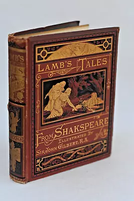 Lambs Tales From Shakespeare Illust. Sir John Gilbert Trinity College Bookplate • £40