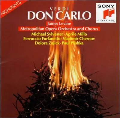 Verdi Don Carlo Highlights CD 1994 Metropolitan Opera Orchestra Sylvester Levine • $12.95