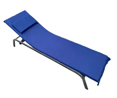 Sun Lounger Cushion Garden Furniture Comfy Outdoor Chair : Head Pad Sold Out • £18.99