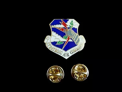 U.s Military Air Force Sac Strategic Air Command Hat Lapel Pin  • $8.49