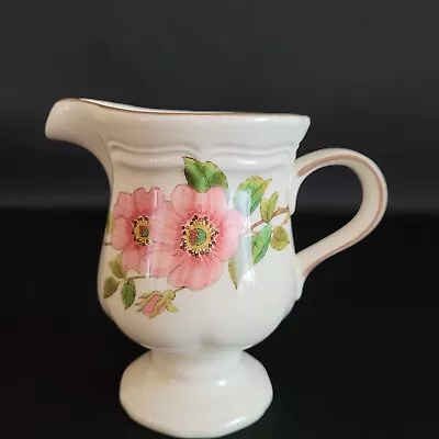 Rose Petals By Mikasa Heritage VTG Stoneware Creamer F 2003 • $19.95