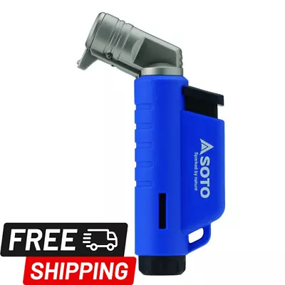 Soto Micro Torch Horizontal Jet Lighter - Prepping Camping (blue) (new) • £16.99