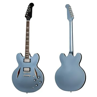 Epiphone Inspired By Gibson Dave Grohl DG-335 Pelham Blue Guitar With Hard Case • $1504.99