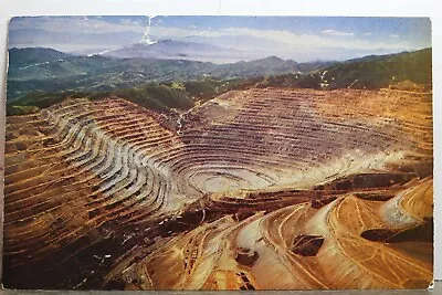 Utah UT Bingham Copper Mine Salt Lake City Oquirrh Range Postcard Old Vintage PC • $0.50