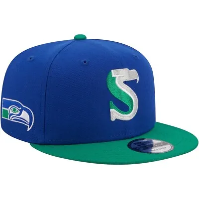 New Era Seattle Seahawks City Originals 9FIFTY Snapback Adjustable Hat Free Ship • $49.99
