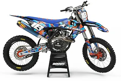 Full Custom Graphics Kit MIAMI STYLE Decals To Fit KTM 85 SX 2018 - 2023 Sticker • $212.42