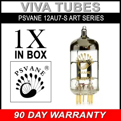 $71.16 • Buy Brand New Gain Tested Psvane 12AU7-S ECC82 Gold Pins Art Series Vacuum Tube