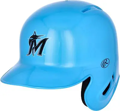 Miami Marlins Rawlings Alternative Chrome Mini Batting Helmet Exclusive • $24.99