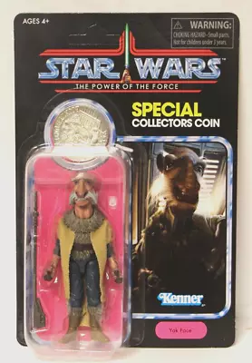 Star Wars YAK FACE Action Figure & Special Collectors Coin VC000 • $399.95