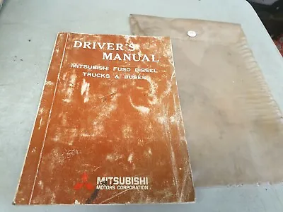 1976 MITSUBISHI FUSO DIESEL Truck & BUS Drivers Manual  • $13.02