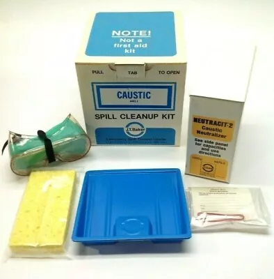 J.T. Baker 4441-1 Caustic Spill Clean-Up Kit • $44.99