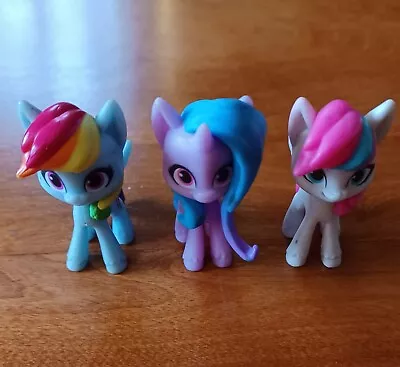 Hasbro My Little Pony Friendship Shine Collection Lot 3 Unicorn Wings Toy Set • $6