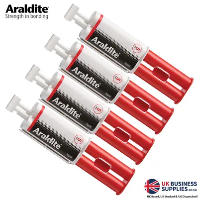 Araldite RAPID Twin Syringe 24ml Epoxy Power Adhesive Super Glue Bonds Material • £29.49