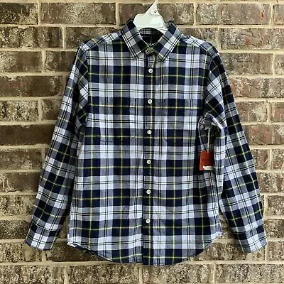 Mossimo Supply Co.™ Men's Plaid Button-Down Shirt Dark Gray Size S • $10.89