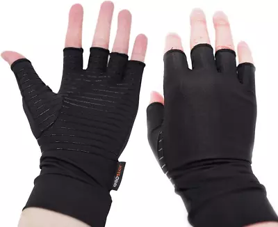 Arthritis Gloves Compression Copper Infused For Typing And Daily Work Breathabl • $15.93