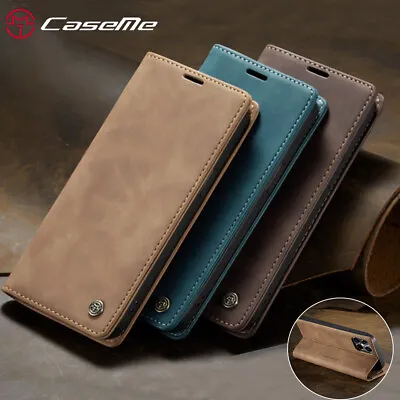 £7.25 • Buy CaseMe Wallet Case For IPhone 15 Pro Max 14 13 12 11 Leather Magnetic Flip Cover