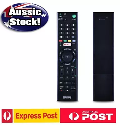 RMT-TX100A For Sony Netflix TV Remote Control KD-55X9000C KD-65X9000C • $15.95