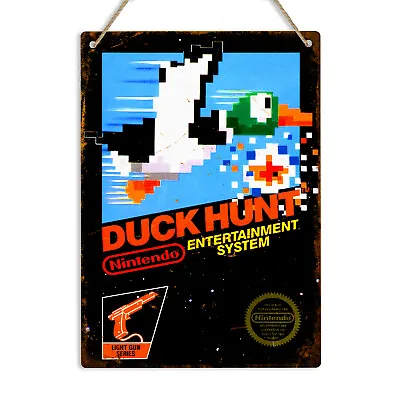 £5.99 • Buy DUCK HUNT Metal Wall Sign Vintage Retro Gaming Classic Arcade 8bit NES Man Cave