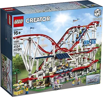 LEGO 10261 Creator Expert Roller Coaster Train  11 Minifigures Retired  9/10 Box • $539.99