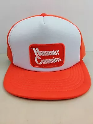 Hummin Cummins Diesel Truck Engine Patch Trucker Hat Snapback NWOT Vintage Repro • $26