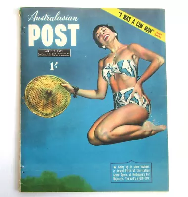 1955 Marilyn Monroe  Story - 1955 Australasian Post Magazine - Mm Story #1 • $45