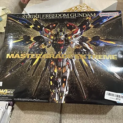 STRIKE FREEDOM GUNDAM Seed Destiny MASTER GRADE Extreme  MGEX MG 1:100 • $131.50