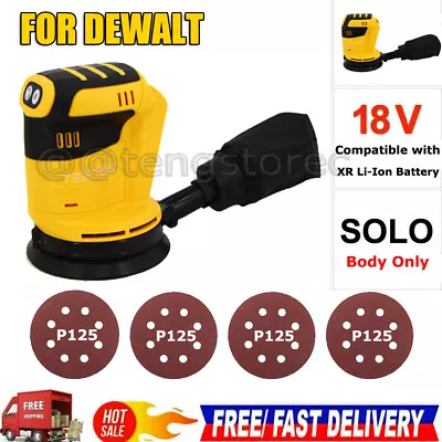 For Dewalt DCW210N 18v XR Brush 125mm Random Orbital Sander 11000RPM- Body Only • £38.90