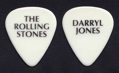 Vintage Rolling Stones Darryl Jones White Guitar Pick - 1994 Voodoo Lounge Tour • $39.99