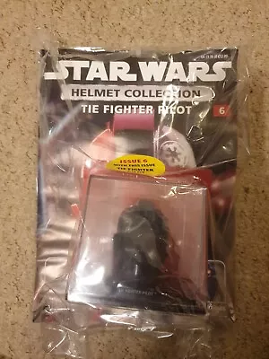 £14.99 • Buy DeAgostini Star Wars Helmet Collection Issue 6 Tie Fighter Pilot + Magazine